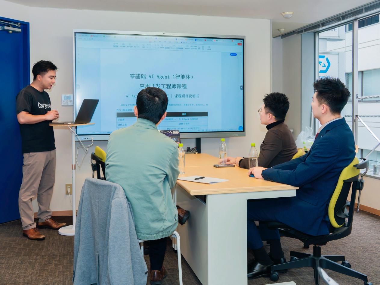 全日本中华青年联合会走访在日侨界青年企业并开展座谈交流 现场图片 2