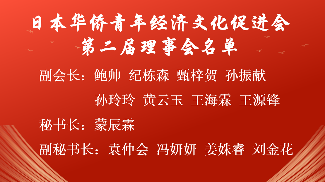 日本华侨青年经济文化促进会第二届换届大会暨系列活动在东京成功举办，刘竞炜连任会长 现场图片 5